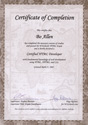 W3Schools HTML Developer Certification