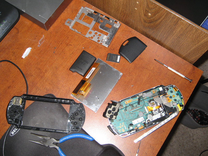 Mutilated PSP
