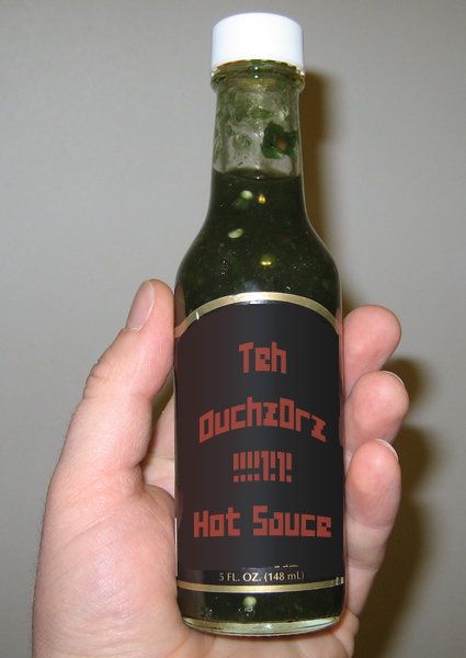 teh ouchz0rz Hot Sauce